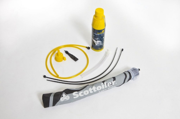 Afbeeldingen van Lube Tube Scottoiler Flexibel reservoir met Traditional olie