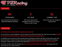 Afbeeldingen van Laptimer met GPS model START Micro 50Hz PZRacing