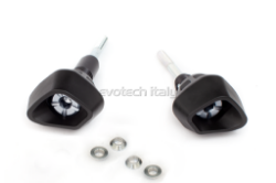 Afbeeldingen van Sliders Evotech Anti-Shock titanium Triumph Street Triple 675/R '13-19 / RS
