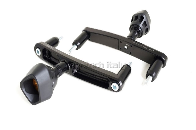 Afbeeldingen van Sliders Evotech Anti-Shock KTM 1290 Superduke R '20- -titanium