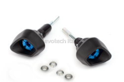 Afbeeldingen van Sliders Evotech Anti-Shock Triumph Speed Triple 1200 RS '21- blauw