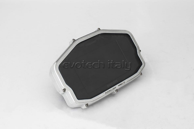 Afbeeldingen van Dashboard protector Evotech zilver Ducati Panigale V2