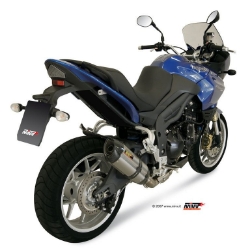 Afbeeldingen van MIVV Suono Steel RVS demper (LOW) Triumph Tiger 1050