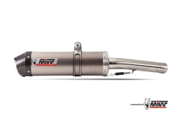 Afbeeldingen van MIVV Oval titanium demper met carbon cap Triumph Tiger 1050 Sport '13-