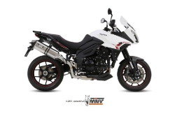 Afbeeldingen van MIVV Speed Edge RVS demper Triumph Tiger 1050 Sport '13-16