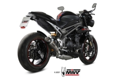 Afbeeldingen van MIVV X-M5 titanium Triumph Speed Triple R / S / RS '18-20