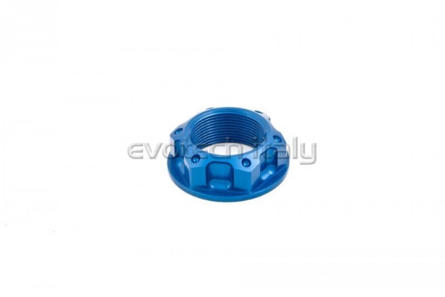 Afbeeldingen van Balhoofdmoer aluminium Evotech TB-010B-Blauw