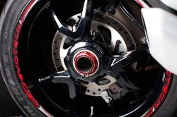 Afbeeldingen van Achterasmoer Evotech diverse Ducati/ MV Agusta modellen TB-014A