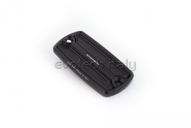 Afbeeldingen van Remvloeistofreservoircover Evotech voor diverse Honda modellen-zwart