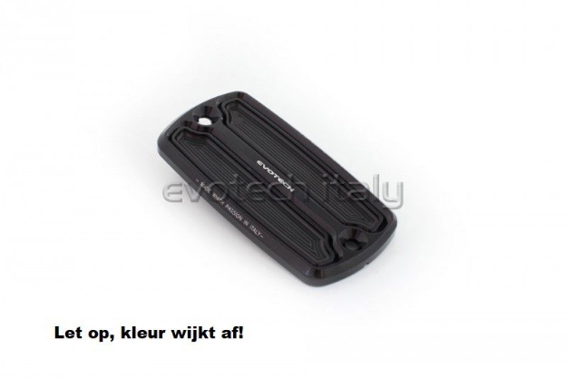 Afbeeldingen van Remvloeistofreservoircover Evotech voor diverse Honda modellen-blauw