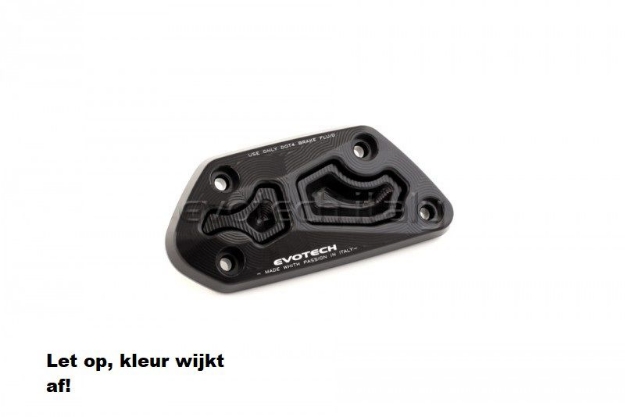 Afbeeldingen van Koppelingvloeistofreservoircover Evotech voor BMW R1200GS '13- / R NineT / R1200R '15--blauw