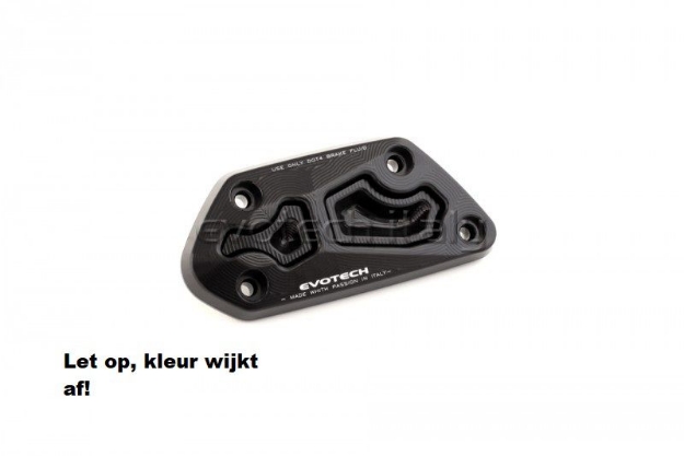 Afbeeldingen van Koppelingvloeistofreservoircover Evotech voor BMW R1200GS '13- / R NineT / R1200R '15--titanium
