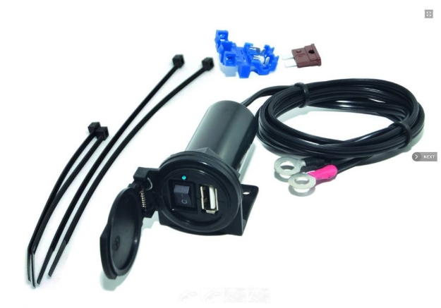 Afbeeldingen van USB aansluiting/socket met aan/uit schakelaar Baas