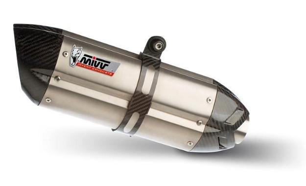 Afbeeldingen van MIVV Suono Steel RVS dempers Yamaha R1 '07-'08