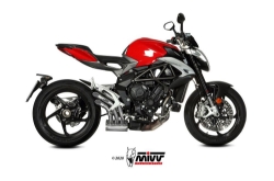 Afbeeldingen van MIVV Speed Edge RVS demper MV Agusta Brutale 800RR '17-20