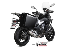 Afbeeldingen van MIVV Oval RVS demper met carbon cap Voge Valico 500DS '20-