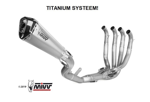 Afbeeldingen van Compleet RVS systeem met Delta Race demper Kawasaki ZX10-R '16-