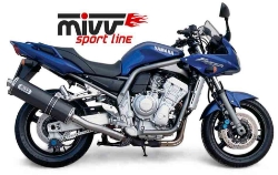 Afbeeldingen van MIVV Oval Classic Carbon demper (small) Yamaha FZS1000 '01-'05