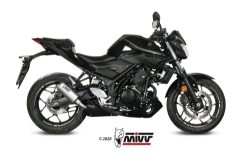 Afbeeldingen van MIVV MK3 RVS demper Yamaha MT-03 '16-