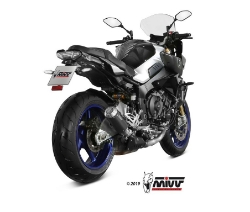 Afbeeldingen van MIVV MK3 Black RVS Yamaha MT-10 2016-