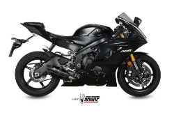 Afbeeldingen van MIVV Suono Steel Black RVS demper Yamaha R6 '17-