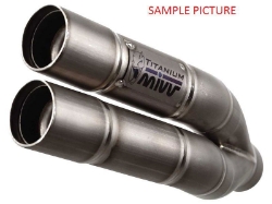Afbeeldingen van MIVV Double Gun titanium demper Yamaha R6 '17-
