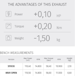Afbeeldingen van MIVV Double Gun titanium demper Yamaha R6 '17-