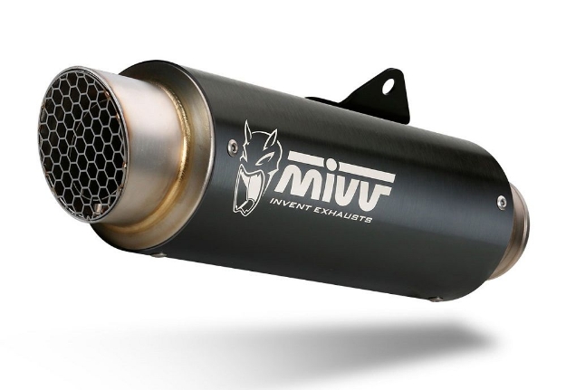 Afbeeldingen van MIVV GP PRO black RVS Yamaha YZF-R6 '17-