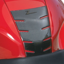 Afbeeldingen van Ztechnik carbon fiber tank protector diverse BMW modellen