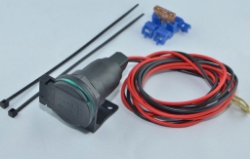 Afbeeldingen van Sigaret aansluiting met zelfsluitende klep en zekering Baas