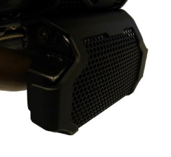 Afbeeldingen van Radiator/oliekoeler/engine guard cover set zwart Evotech Performance Ducati Hyperstrada / Hypermotard 939/SP '16-18