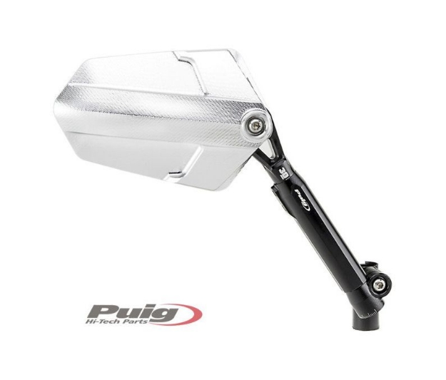 Afbeeldingen van Stuurspiegel model EXPLORER rechts Puig - zwart / zilver