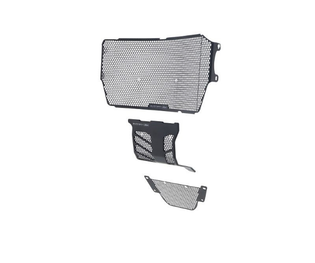 Afbeeldingen van Radiator/oliekoeler/engine guard cover set Evotech Performance Ducati Monster 1200 / R / S