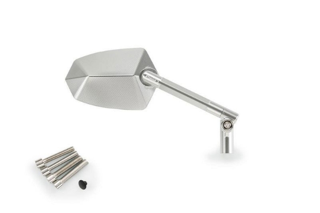 Afbeeldingen van Stuurspiegel model GT.1 rechts van Puig aluminium/aluminium