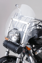 Afbeeldingen van Windscherm model America 2 transparant Puig