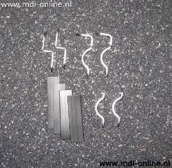 Afbeeldingen van Windscherm Puig bevestigingset Type A. voor America 1-2-3 windschermen