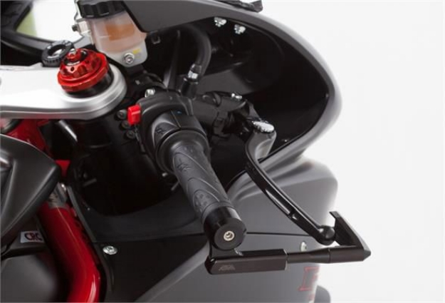 Afbeeldingen van LeverSafe ABM links zwart/zilver - hendel protector