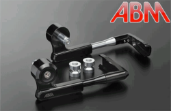 Afbeeldingen van LeverSafe ABM links zwart/zilver - hendel protector