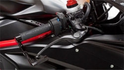 Afbeeldingen van LeverSafe ABM links zwart/zilver - hendel protector