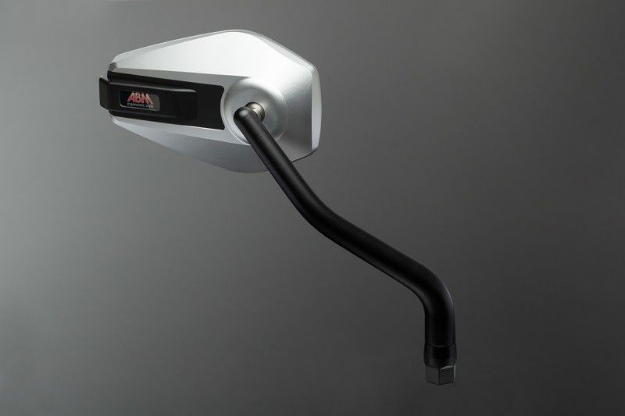 Afbeeldingen van Epo aluminium stuurspiegel ABM rechts-Zilver