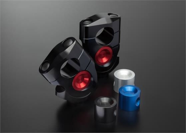 Afbeeldingen van Verstelbare klemblokken 'varioRiser' ABM-Zwart/zwart