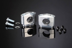 Afbeeldingen van Stuurklemblokken Booster 25mm per set (28,7mm stuur)