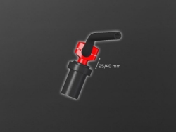 Afbeeldingen van Stuurklemblokken Booster met ronde aansluiting 40mm per set (28,7mm stuur)