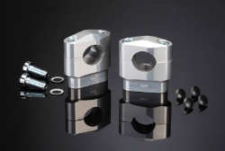 Afbeeldingen van Stuurklemblokken Booster 40mm per set (28,7mm stuur)