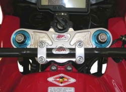 Afbeeldingen van Superbikestuurombouw kroonplaat zwart Honda CBR600RR 2005-2006