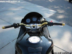 Afbeeldingen van Superbikestuurombouw kroonplaat zilver Honda CBR900RR 1992-1997