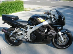 Afbeeldingen van Superbikestuurombouw kroonplaat zilver Honda CBR900RR 1992-1997