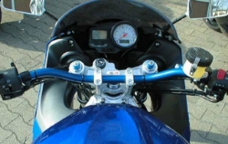 Afbeeldingen van Superbikestuurombouw kroonplaat zilver Yamaha YZF-R6 1999-2002