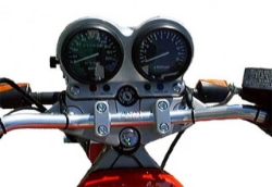 Afbeeldingen van Superbikestuurombouw adapter zwart Suzuki GS500E 1989-2003