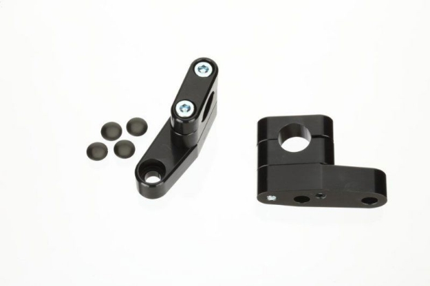 Afbeeldingen van Superbikestuurombouw adapter zwart Suzuki GSX750F -1997 / 1998-